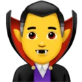 🧛‍♂️ Vampir Laki Laki Apple