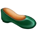 🥿 Sepatu Teplek Emojipedia