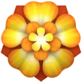 🏵️ Hiasan Berbentuk Mawar Apple