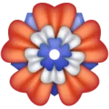 🏵️ Hiasan Berbentuk Mawar WhatsApp