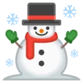 ☃️ Manusia Salju Google