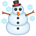 ☃️ Manusia Salju WhatsApp