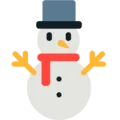 ⛄ Manusia Salju Tanpa Salju Mozilla