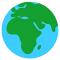 🌍 Globe Menampilkan Eropa Afrika Mozilla