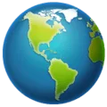 🌎 Globe Menampilkan Amerika WhatsApp