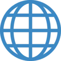 🌐 Globe dengan Meridian Twitter