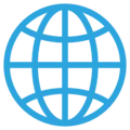 🌐 Globe dengan Meridian