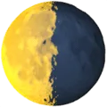 🌗 Bulan Paruh Akhir Apple