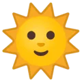 🌞 Matahari dengan Wajah Google