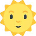 🌞 Matahari dengan Wajah Mozilla