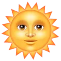 🌞 Matahari dengan Wajah WhatsApp
