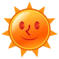 🌞 Matahari dengan Wajah