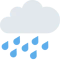 🌧️ Awan dengan Hujan Twitter