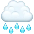 🌧️ Awan dengan Hujan WhatsApp
