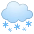 🌨️ Awan dengan Salju Google