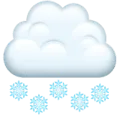 🌨️ Awan dengan Salju WhatsApp