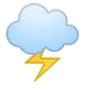 🌩️ Awan dengan Petir Google