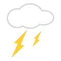 🌩️ Awan dengan Petir