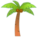 🌴 Pohon Palem emojide