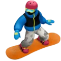 🏂 Peseluncur Salju Apple