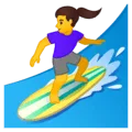 🏄‍♀️ Wanita Berselancar Google