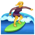 🏄‍♀️ Wanita Berselancar WhatsApp