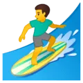 🏄‍♂️ Pria Berselancar Google