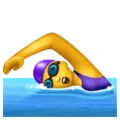 🏊‍♀️ Wanita Berenang WhatsApp