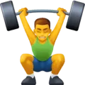 🏋️ Orang Mengangkat Beban Facebook