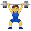 🏋️ Orang Mengangkat Beban Samsung