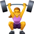 🏋️‍♀️ Wanita Mengangkat Beban Facebook