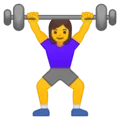 🏋️‍♀️ Wanita Mengangkat Beban Google