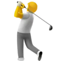🏌️ Orang Bermain Golf Apple