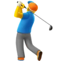 🏌️‍♂️ Pria Bermain Golf Apple