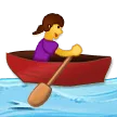 🚣‍♀️ Wanita Dayung Perahu Samsung