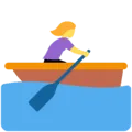 🚣‍♀️ Wanita Dayung Perahu Twitter