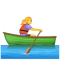 🚣‍♀️ Wanita Dayung Perahu WhatsApp