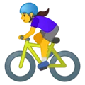 🚴‍♀️ Wanita Bersepeda Google