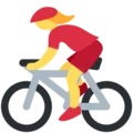 🚴‍♀️ Wanita Bersepeda Twitter