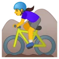 🚵‍♀️ Wanita Naik Sepeda Gunung Google