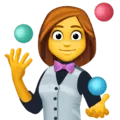 🤹‍♀️ Wanita Juggling Facebook