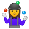 🤹‍♀️ Wanita Juggling Google