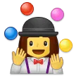 🤹‍♀️ Wanita Juggling Samsung