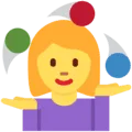 🤹‍♀️ Wanita Juggling Twitter