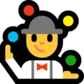 🤹‍♂️ Pria Juggling Microfot