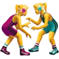 🤼‍♀️ Wanita Bergulat Apple