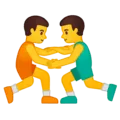🤼‍♂️ Pria Bergulat Google