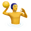 🤽‍♂️ Pria Bermain Polo Air Apple