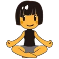 🧘‍♀️ Wanita dalam Posisi Lotus