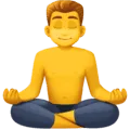 🧘‍♂️ Pria dalam Posisi Lotus Facebook